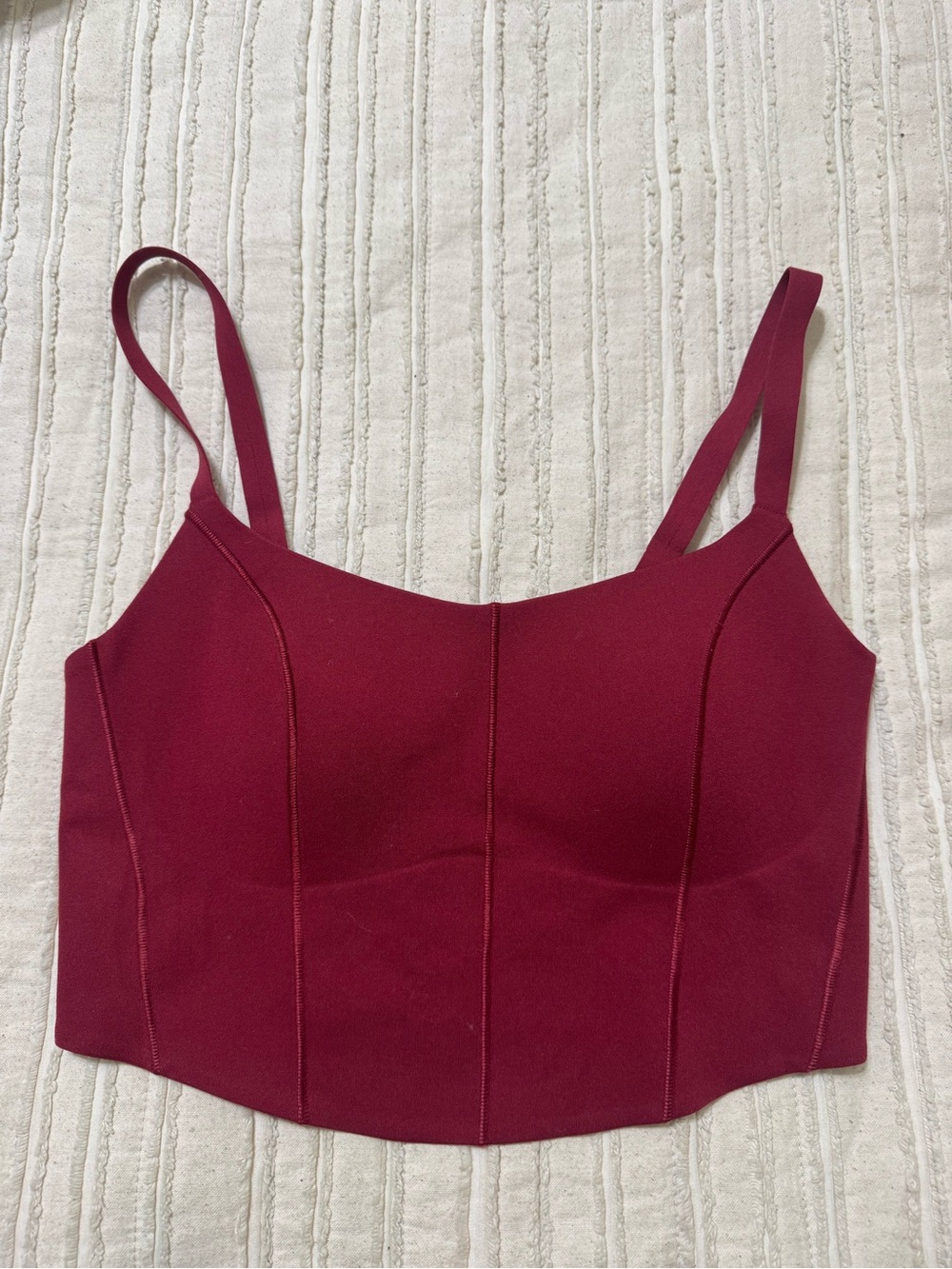 OFFLINE By Aerie Real Me Hold Up! Corset Sports Bra